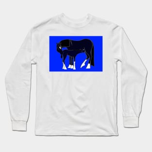 Mare and Foal 4 Long Sleeve T-Shirt
